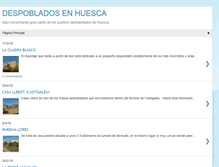 Tablet Screenshot of despobladosenhuesca.com
